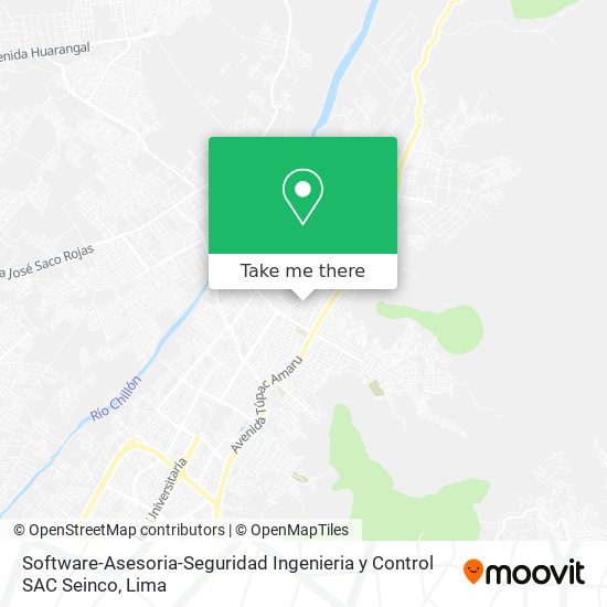 Mapa de Software-Asesoria-Seguridad Ingenieria y Control SAC Seinco