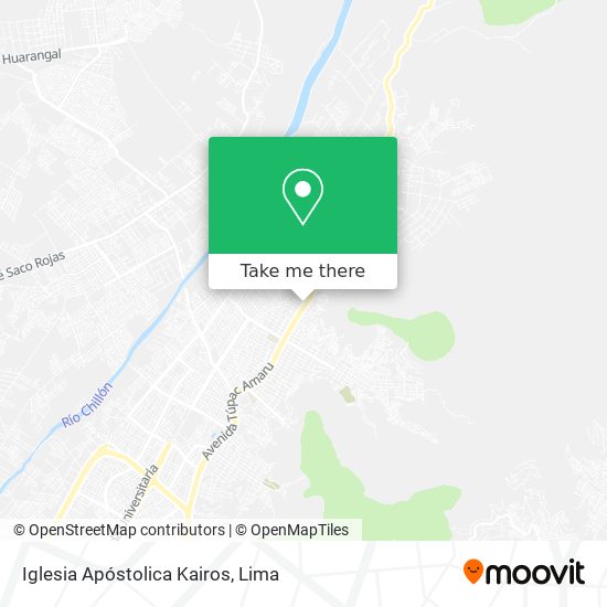 Iglesia Apóstolica Kairos map
