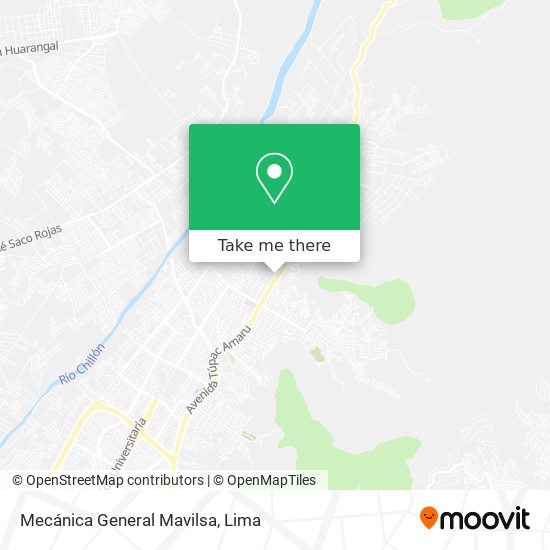 Mecánica General Mavilsa map