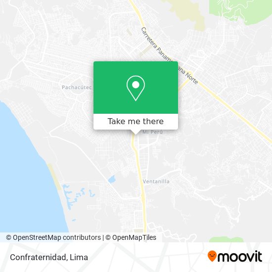 Mapa de Confraternidad