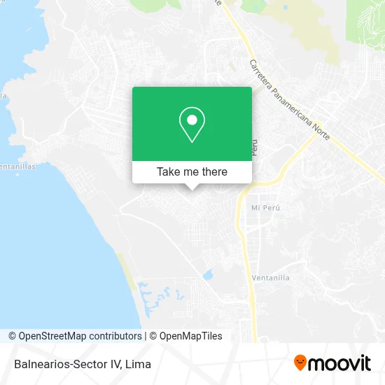 Balnearios-Sector IV map