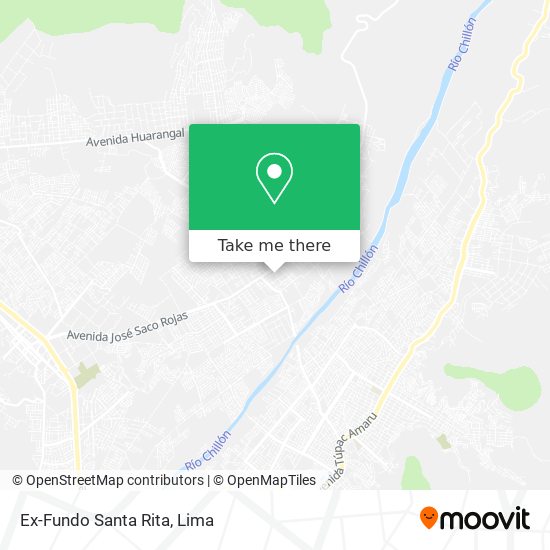 Ex-Fundo Santa Rita map