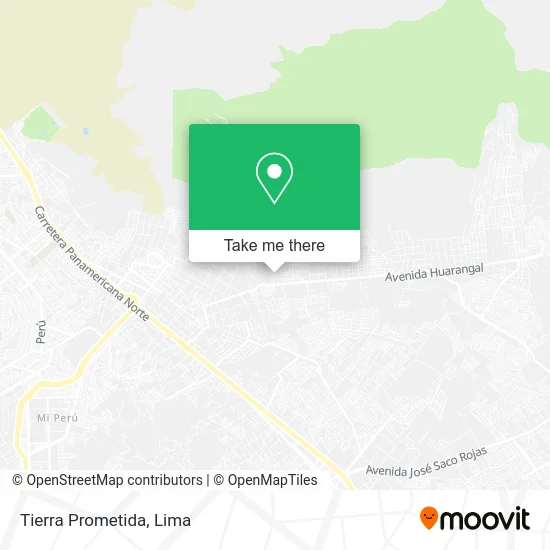 Tierra Prometida map