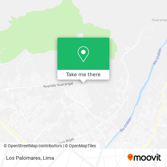 Los Palomares map