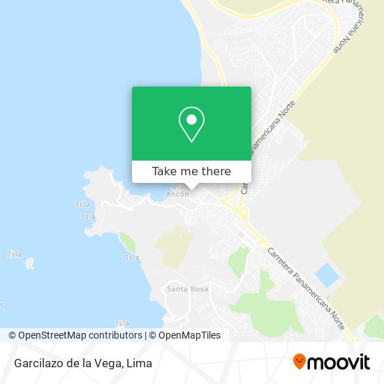 Garcilazo de la Vega map