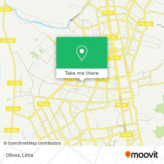 Olivos map