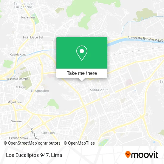 Mapa de Los Eucaliptos 947