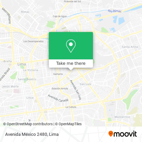 Avenida México 2480 map
