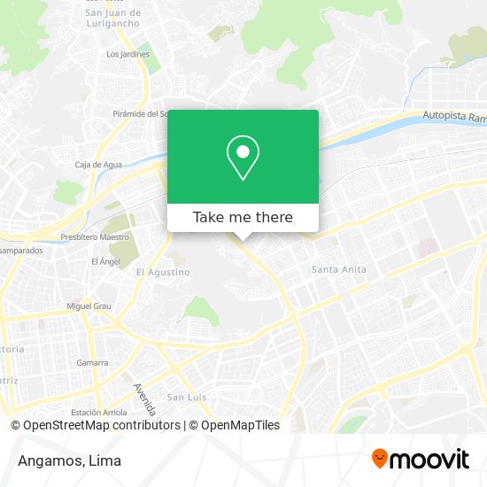 Angamos map