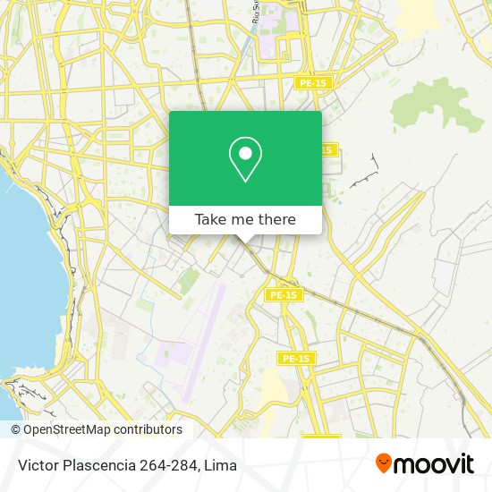 Victor Plascencia 264-284 map
