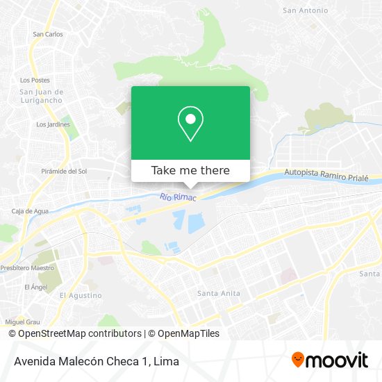 Avenida Malecón Checa 1 map