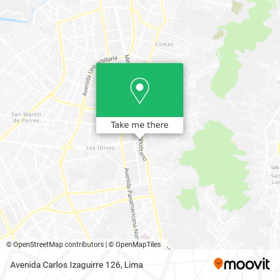Avenida Carlos Izaguirre 126 map