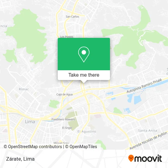 Zárate map