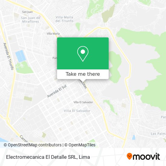 Electromecanica El Detalle SRL map