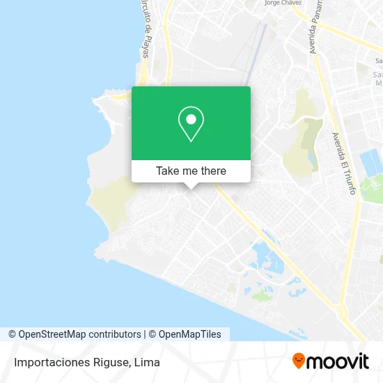 Importaciones Riguse map