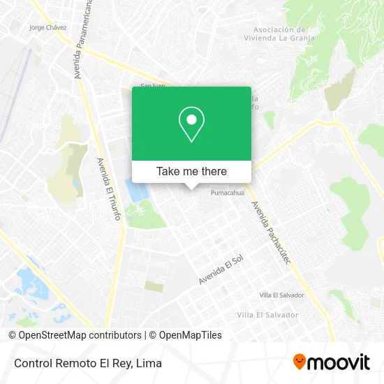 Control Remoto El Rey map