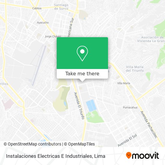 Instalaciones Electricas E Industriales map