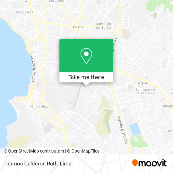 Mapa de Ramos Calderon Ruth