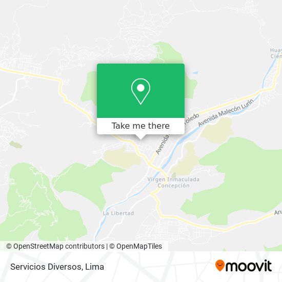 Mapa de Servicios Diversos