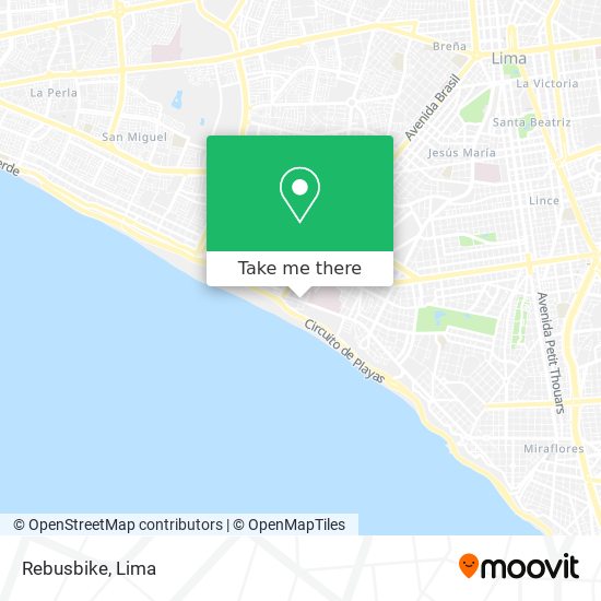 Rebusbike map