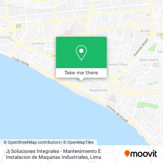 Jj Soluciones Integrales - Mantenimiento E Instalacion de Maquinas Industriales map