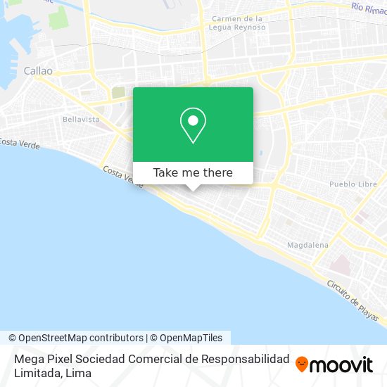 Mega Pixel Sociedad Comercial de Responsabilidad Limitada map