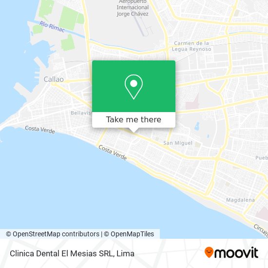 Clinica Dental El Mesias SRL map