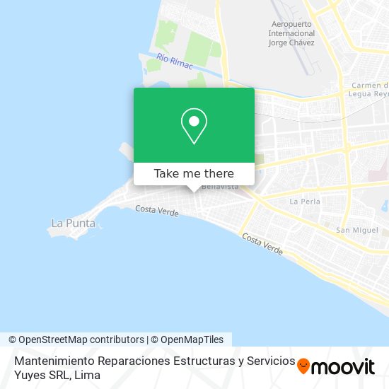 Mantenimiento Reparaciones Estructuras y Servicios Yuyes SRL map