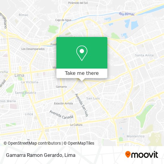 Gamarra Ramon Gerardo map