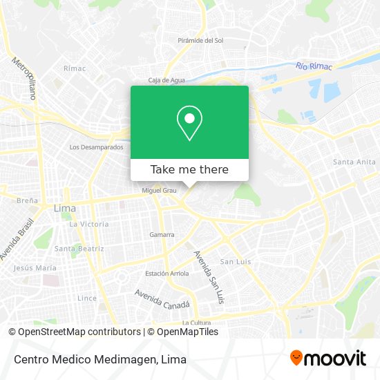 Centro Medico Medimagen map