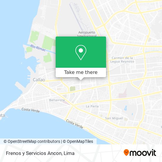 Frenos y Servicios Ancon map