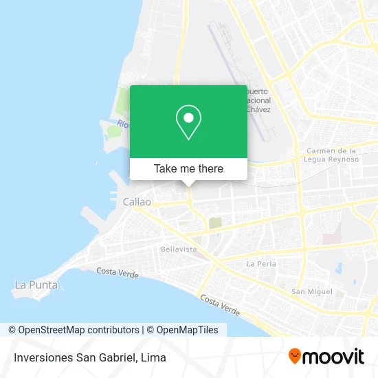 Inversiones San Gabriel map