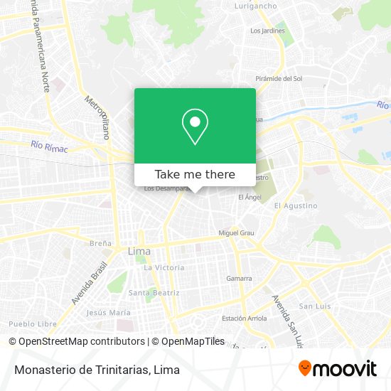 Monasterio de Trinitarias map