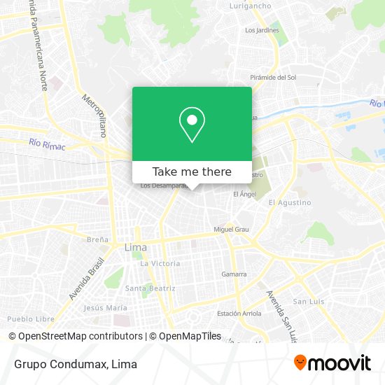 Mapa de Grupo Condumax