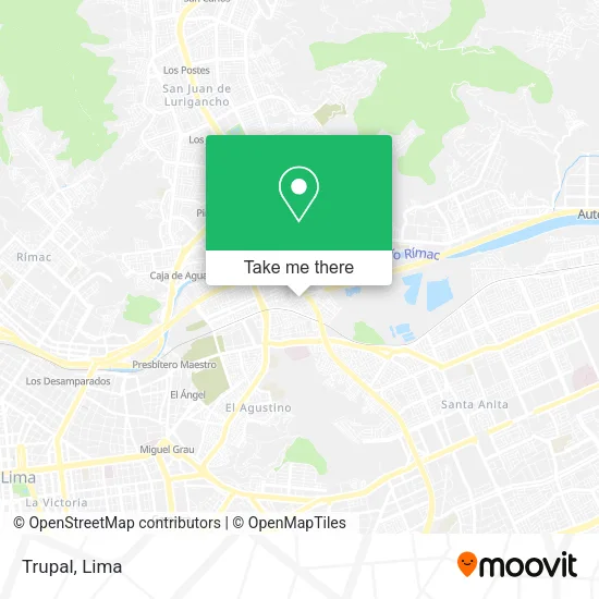 Mapa de Trupal