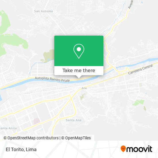 El Torito map