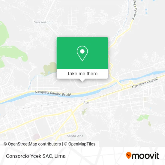 Consorcio Ycek SAC map