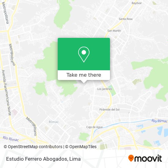 Estudio Ferrero Abogados map