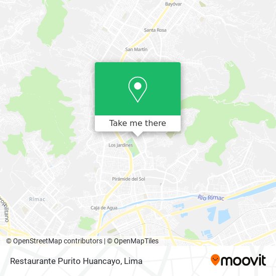 Restaurante Purito Huancayo map