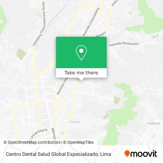 Centro Dental Salud Global Especializado map