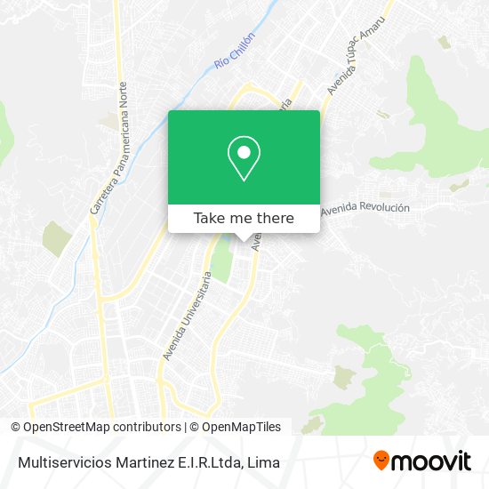 Multiservicios Martinez E.I.R.Ltda map