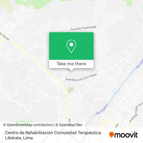 Centro de Rehabilitación Comunidad Terapéutica Libérate map