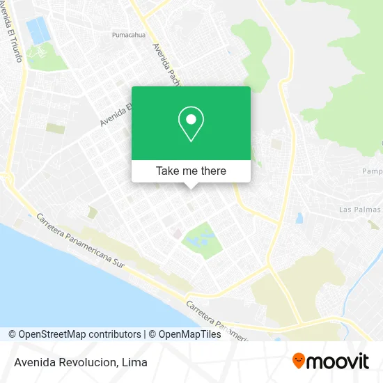 Avenida Revolucion map