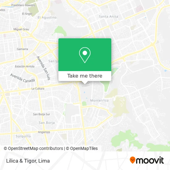 Lilica & Tigor map