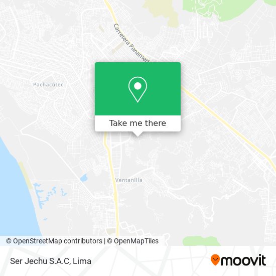 Mapa de Ser Jechu S.A.C