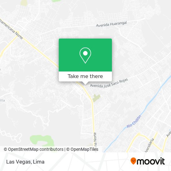 Las Vegas map