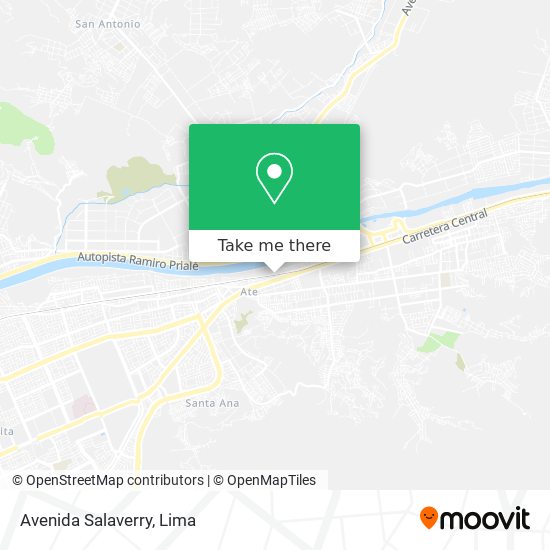 Avenida Salaverry map