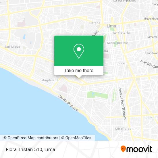 Mapa de Flora Tristán 510