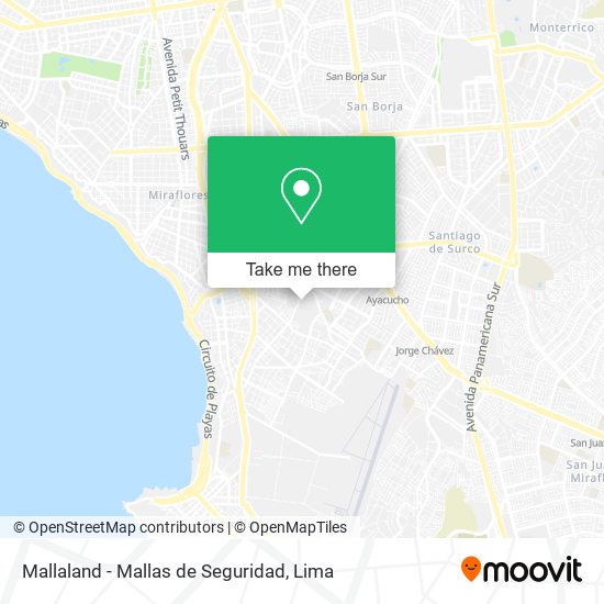 Mapa de Mallaland - Mallas de Seguridad