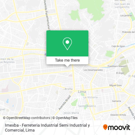 Imexba - Ferreteria Industrial Semi Industrial y Comercial map